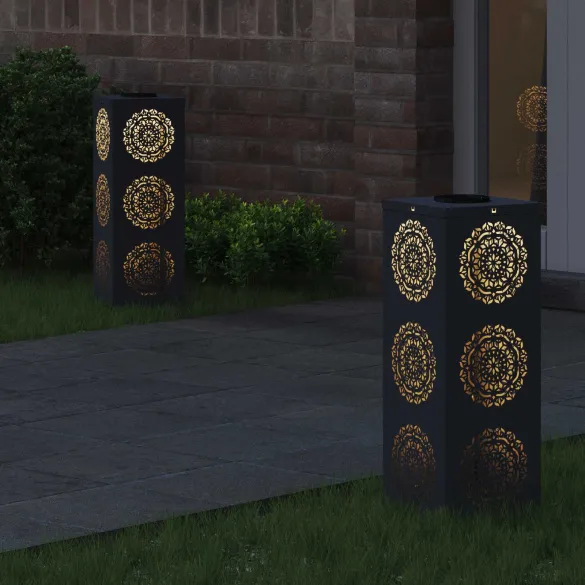 Lămpi LED Solare pentru Alei, Antracit | Livrare Gratuită