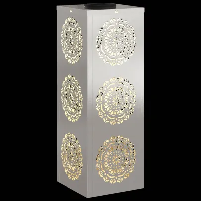 Lumină Solară LED Alei | 2 pcs Oțel Inoxidabil | Livrare Gratuită