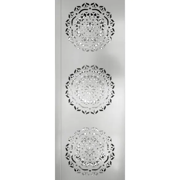 Lămpi LED Solare pentru Alei, 2 bucăți, Galvanizate