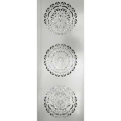 Lămpi LED Solare pentru Alei, 2 bucăți, Galvanizate