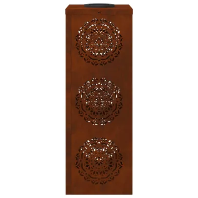 Lămpi LED Solare Oțel Corten | Iluminat Exterior