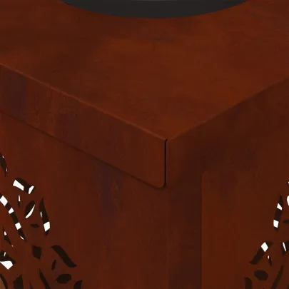 Lămpi LED Solare Oțel Corten | Iluminat Exterior