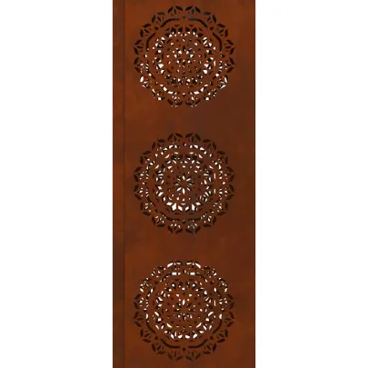 Lămpi LED Solare Oțel Corten | Iluminat Exterior