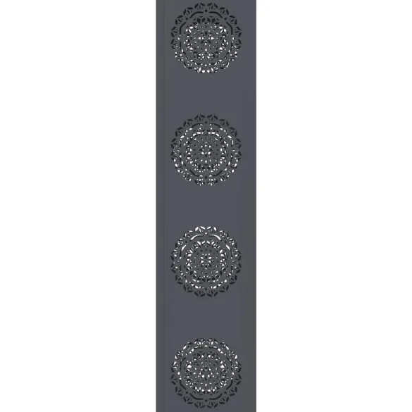 Lămpi LED Solare pentru Alei - 2 Bucăți, Antracit