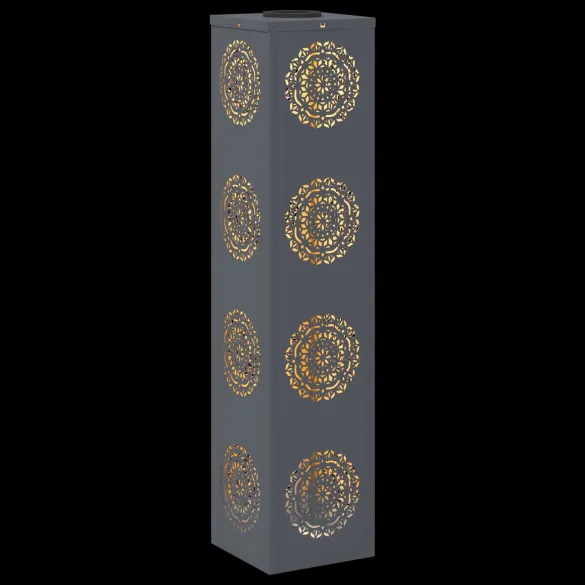 Lămpi LED Solare pentru Alei - 2 Bucăți, Antracit