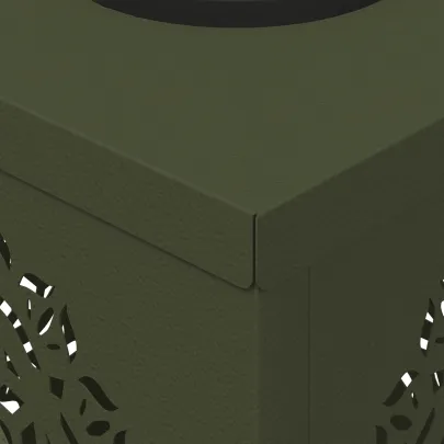 Lumină Solară LED pentru Alei - 2 bucăți, Verde Măsliniu