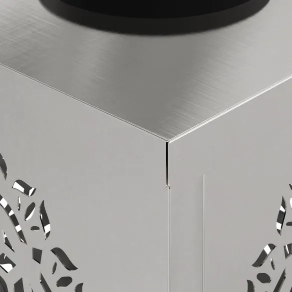 Lămpi LED Solare pentru Alei | 2 Bucăți | Oțel Inoxidabil