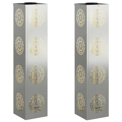 Lămpi LED Solare pentru Alei, 2 bucăți | Livrare Gratuită