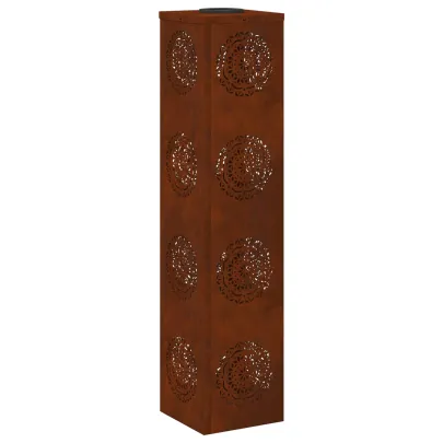 Lămpi LED Solare pentru Alei, Oțel Corten | Iluminat Exterior