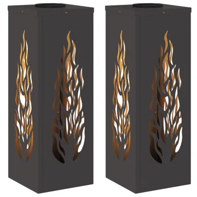 Lumină Solară LED Alei 2 pcs | Livrare Gratuită