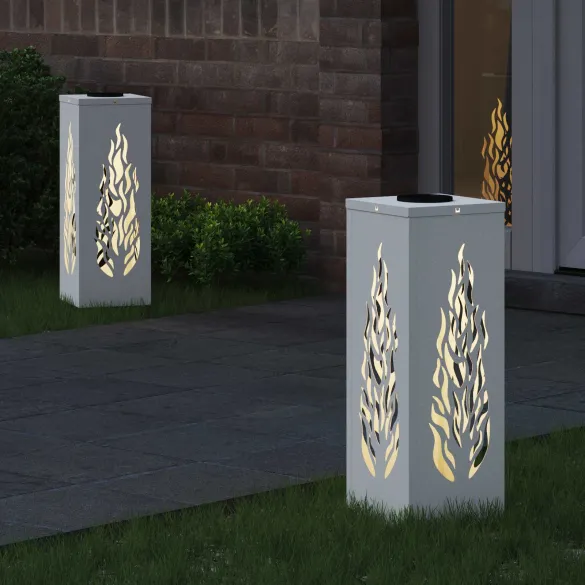 Lumini LED Solare pentru Alei | 2 bucati | Livrare Gratuita