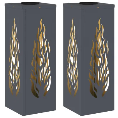 Lumină Solară LED Alei Antracit | Iluminat Exterior