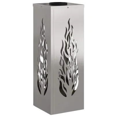 Lumină Solară LED Alei | 2 pcs | Oțel Inoxidabil