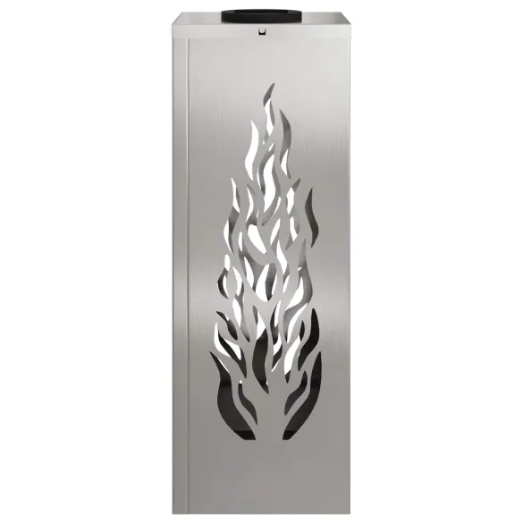 Lumină Solară LED Alei | 2 pcs | Oțel Inoxidabil