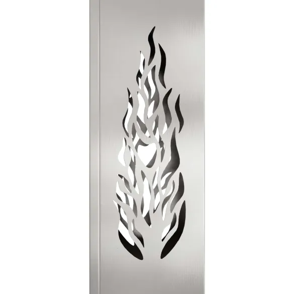 Lumină Solară LED Alei | 2 pcs | Oțel Inoxidabil