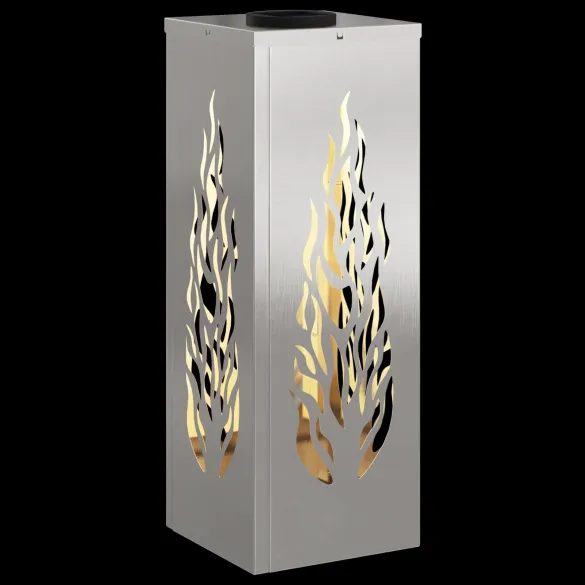 Lumină Solară LED Alei | 2 pcs | Oțel Inoxidabil