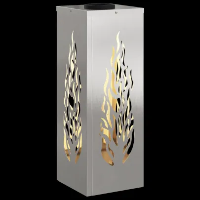 Lumină Solară LED Alei | 2 pcs | Oțel Inoxidabil