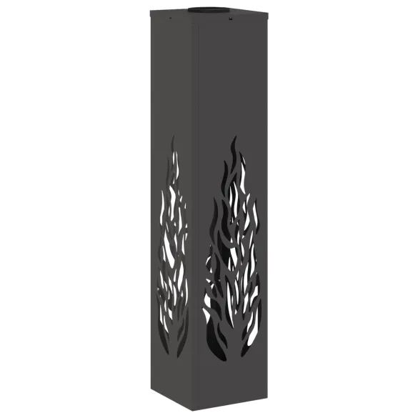 Lumină Solară LED Alei - 2 bucăți, Oțel Negru | Livrare Gratuită