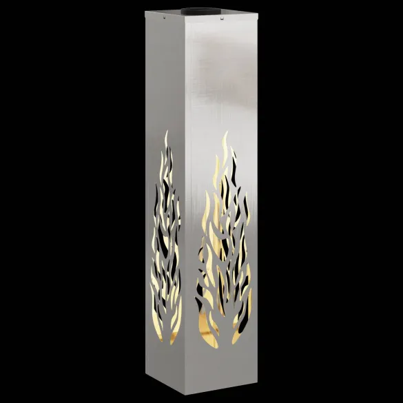 Lămpi LED Solare pentru Alei | 2 Bucăți | Oțel Inoxidabil