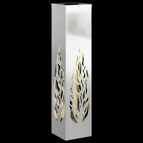 Lumină Solară LED Alei 2 pcs Galvanizat | Livrare Gratuită