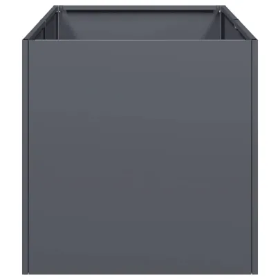 Jardinieră Antracit Oțel Laminat la Rece 40x80x40 cm