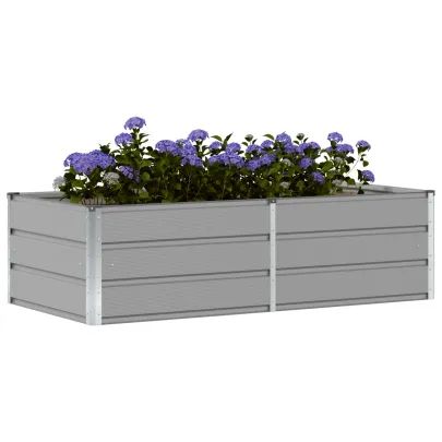 Jardinieră Oțel 160x80x45 cm | Design Modern | Livrare Gratuită