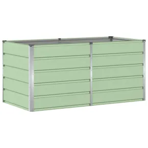 Jardinieră Verde Oțel 160x80 cm | Livrare Gratuită 2