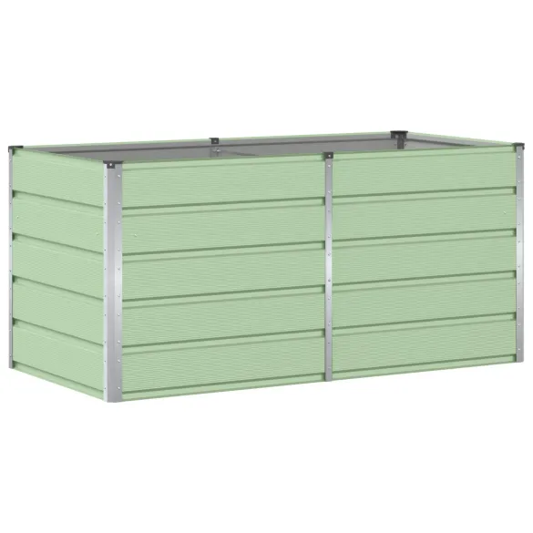 Jardinieră Verde Oțel 160x80 cm | Livrare Gratuită