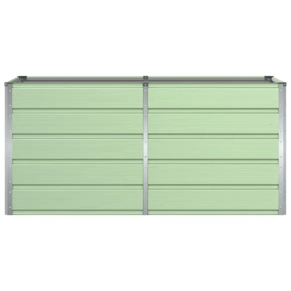 Jardinieră Verde Oțel 160x80 cm | Livrare Gratuită