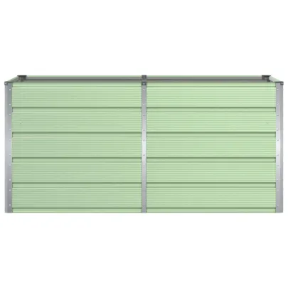 Jardinieră Verde Oțel 160x80 cm | Livrare Gratuită