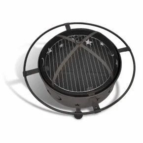 Scară de Foc Lună Negru Oțel | Decor Interior Modern 2