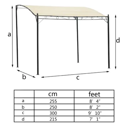 Baldachin Textil pentru Grădină | Livrare Gratuită