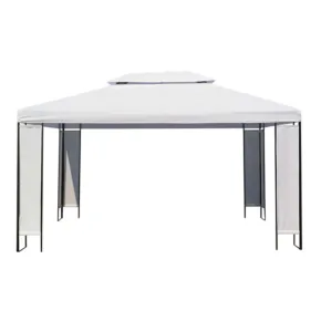 Baldachin Alb 3x4m - Cort de Grădină Rezistent 2