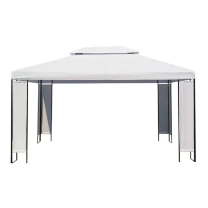 Baldachin Alb 3x4m - Cort de Grădină Rezistent