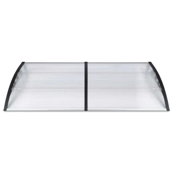 Cort și Foișor Argintiu Plastic | Livrare Gratuită