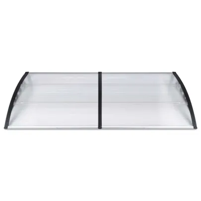 Cort și Foișor Argintiu Plastic | Livrare Gratuită