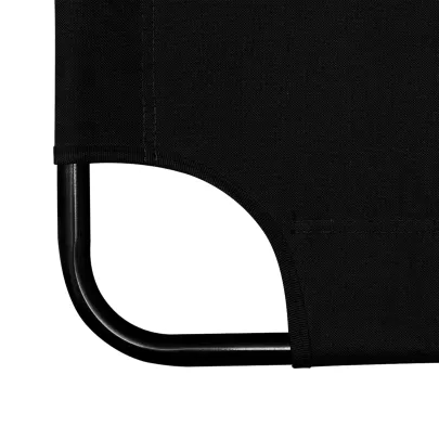 Fotoliu Grădină Negru Țesătură | Modern & Rezistent