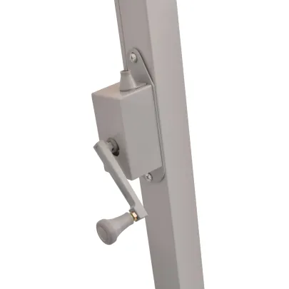 Umbrelă de Grădină Bej Poliester cu Ventilator | Comandă Online