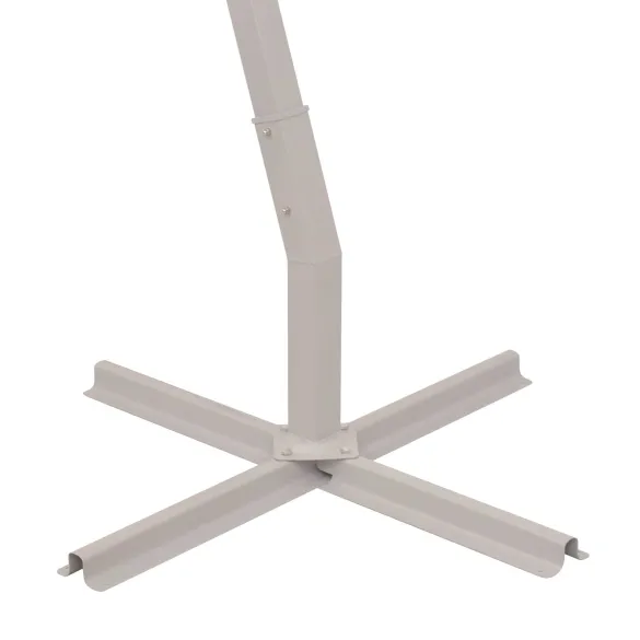 Umbrelă de Grădină Bej Poliester cu Ventilator | Comandă Online