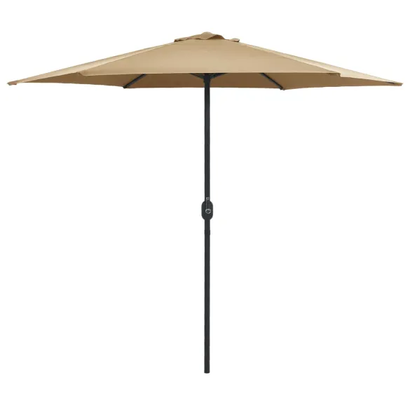 Umbrelă de Soare cu Stâlp din Aluminiu - 270x246 cm