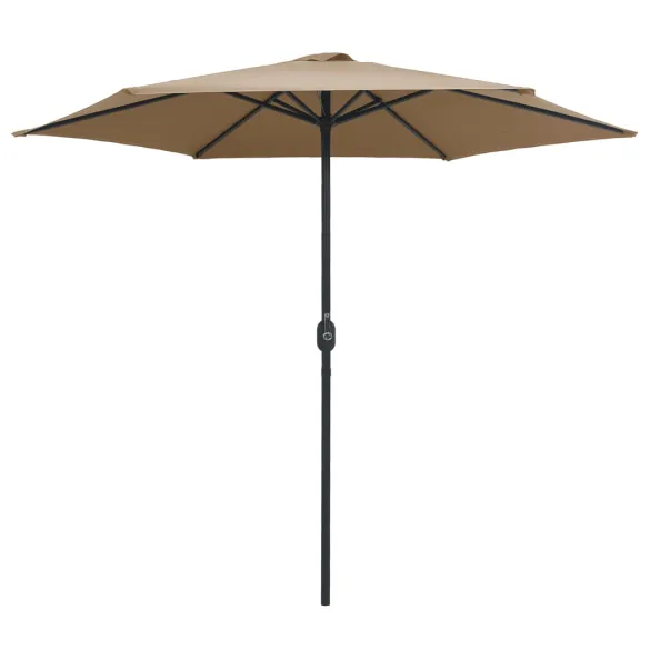 Umbrelă de Soare cu Stâlp din Aluminiu - 270x246 cm