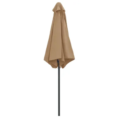 Umbrelă de Soare cu Stâlp din Aluminiu - 270x246 cm