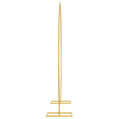 Arc de Nuntă Auriu Oțel 220x200 cm | Decor Grădină