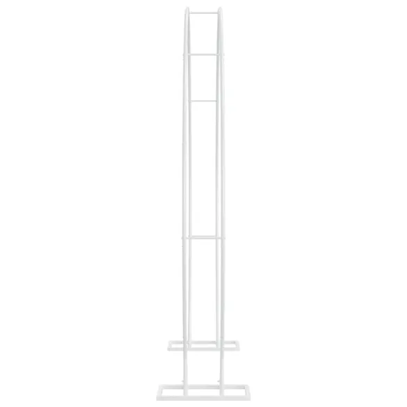 Arc de Nuntă Alb Oțel 220x200 cm - Livrare Gratuită