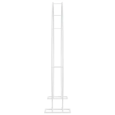 Arc de Nuntă Alb Oțel 220x200 cm - Livrare Gratuită