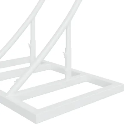 Arc de Nuntă Alb Oțel 220x200 cm - Livrare Gratuită