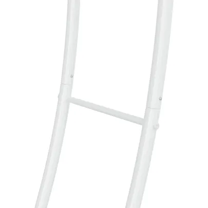 Arc de Nuntă Alb Oțel 220x200 cm - Livrare Gratuită