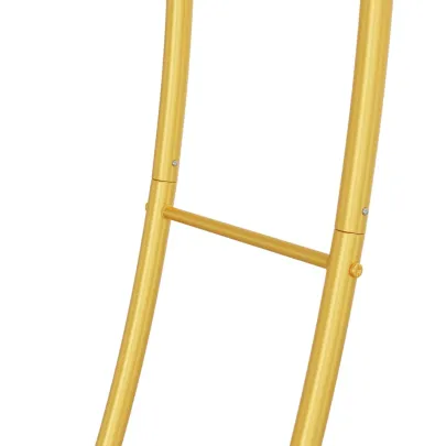 Arc de Nuntă Auriu Oțel | Decor Evenimente Exterior