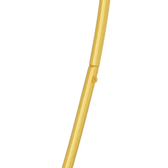 Arc de Nuntă Auriu Oțel | Decor Modern pentru Grădină