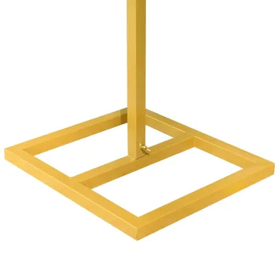 Arc de Nuntă Auriu Oțel | Decor Evenimente Exterior